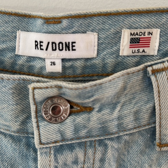 RE/DONE Button Up Jeans Size 26 - Picture 4 of 12